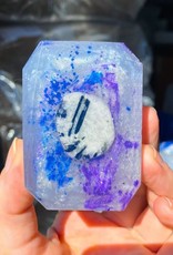 Crystal Infused Bar Soap Moon Child 3oz Rainbow Moonstone