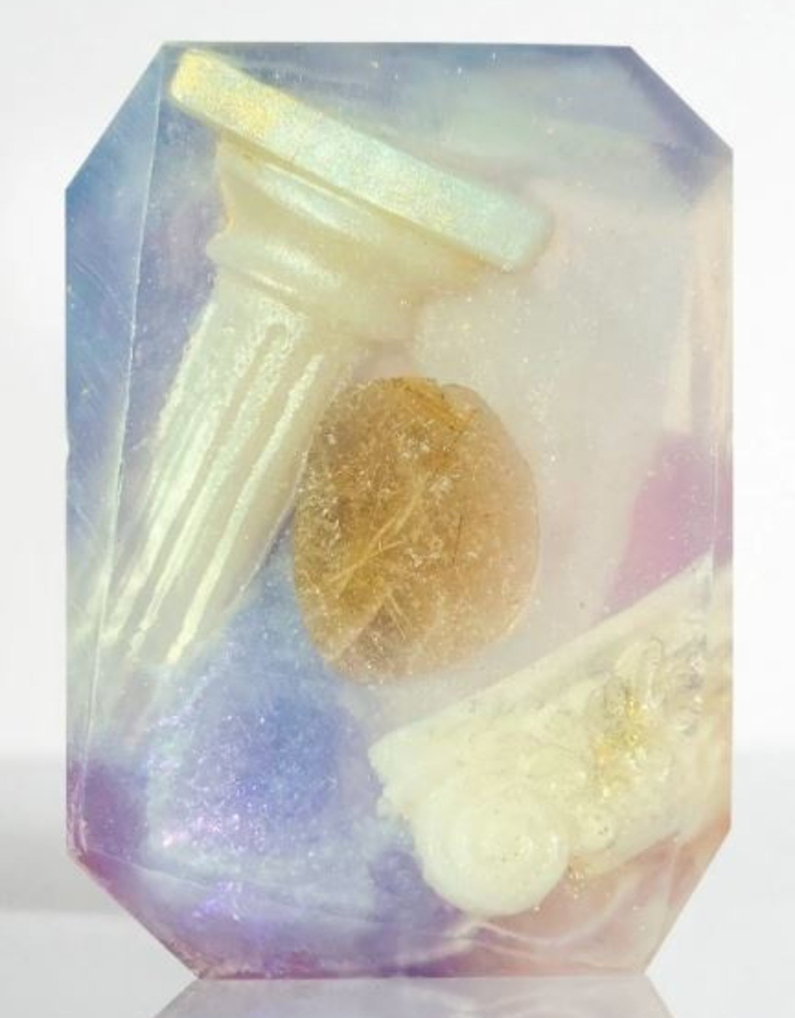 Crystal Bar Soap Warrior Goddess (Libra) - 5oz Zodiac Crystal Bar Soap