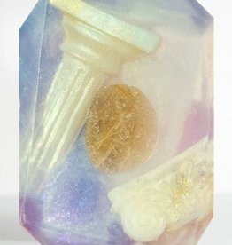 Crystal Bar Soap Warrior Goddess (Libra) - 5oz Zodiac Crystal Bar Soap