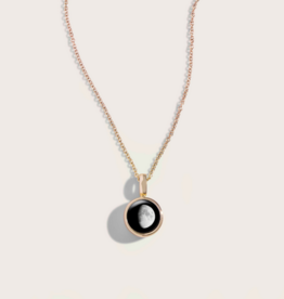 Moonglow Sky Light Gold Necklace 6A