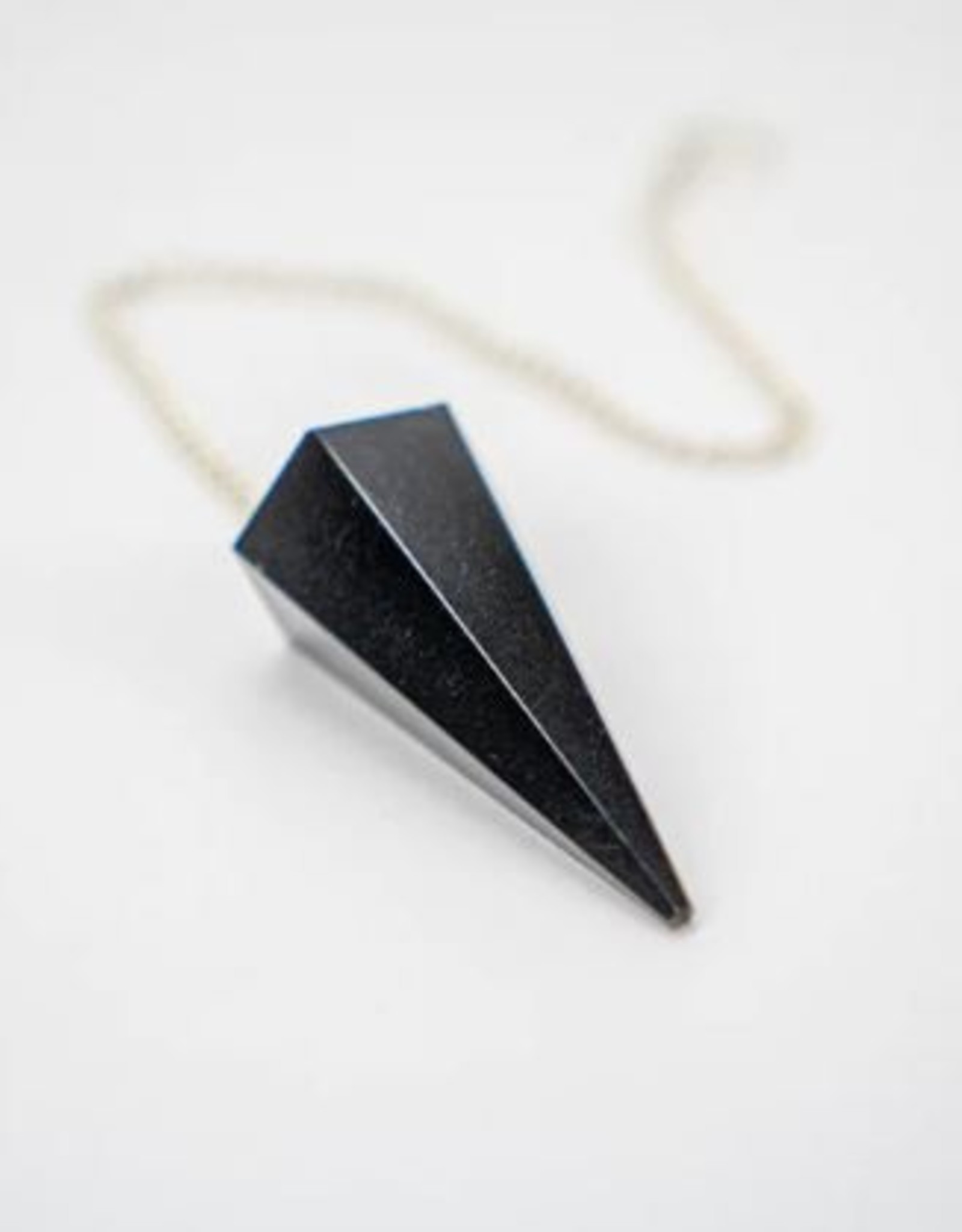 Crystal Pendulum Black Agate