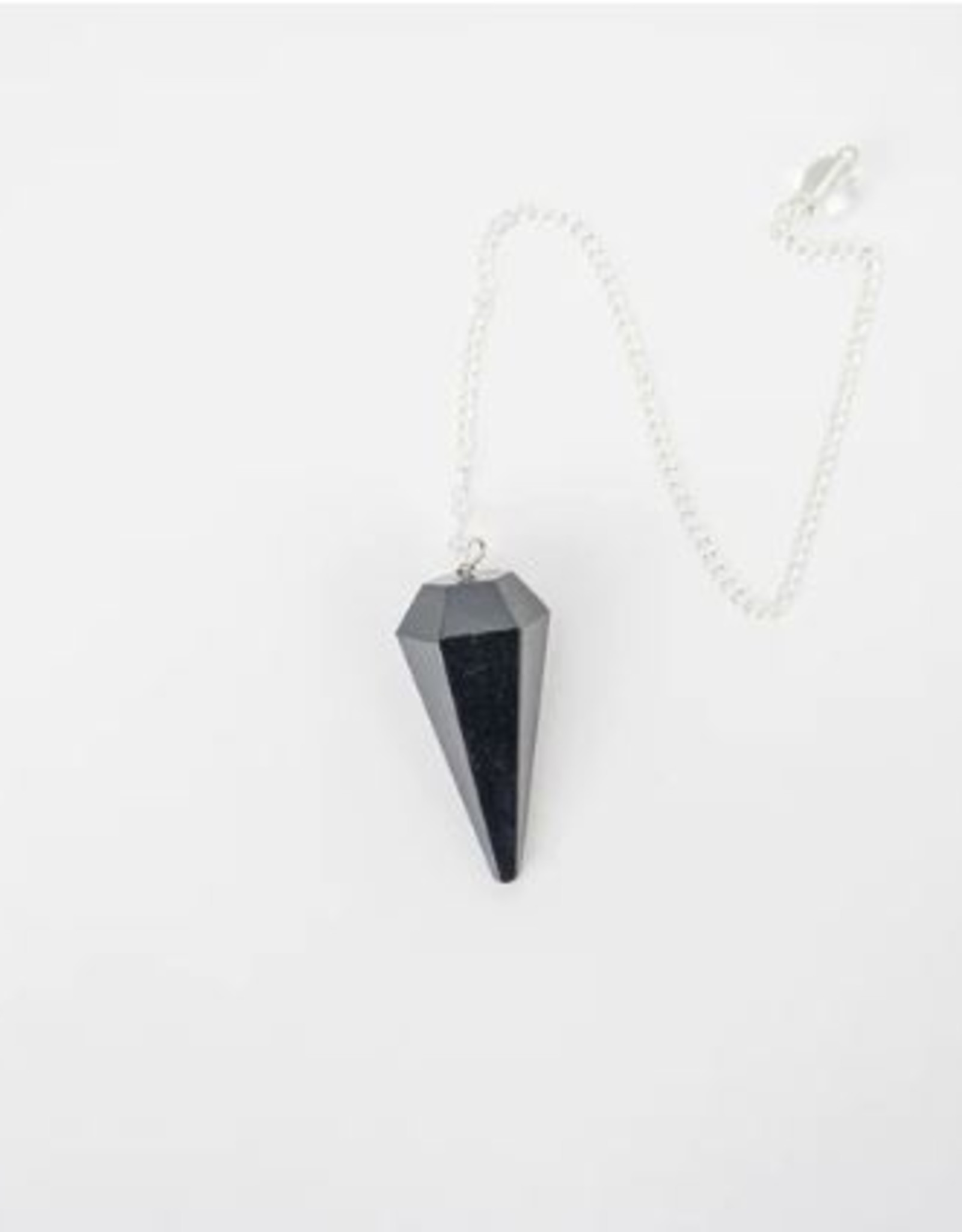 Crystal Pendulum Hematite