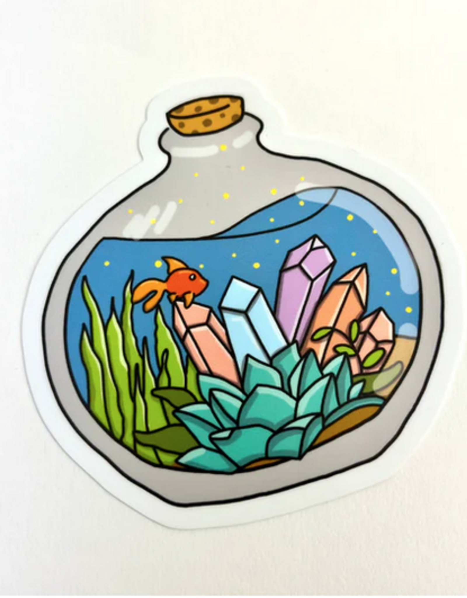 Pelham Grayson Crystal Aquarium Sticker