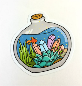 *Crystal Aquarium | Vinyl Sticker