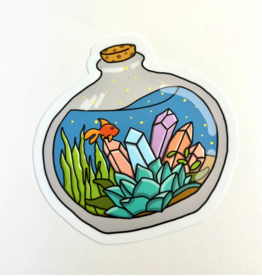 Pelham Grayson Crystal Aquarium Sticker