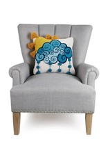 *Icarus W/Pom Poms & Tassels Hook Pillow