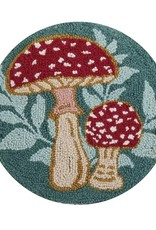 Mushrooms Round Hook Pillow