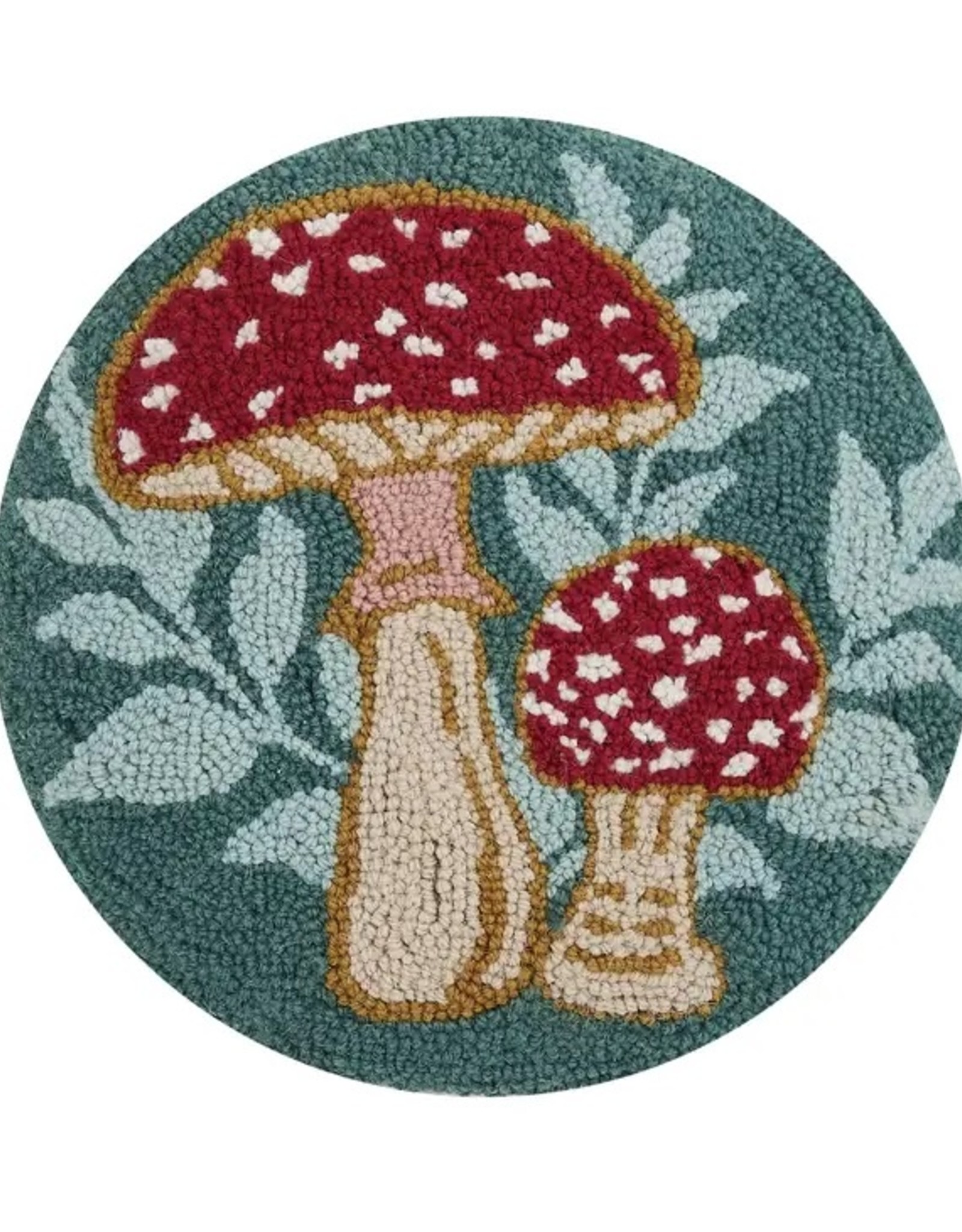 Peking Handicraft Mushrooms Round Hook Pillow