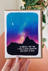 As Soon As I Met You Greeting Card