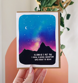 As Soon As I Met You Greeting Card