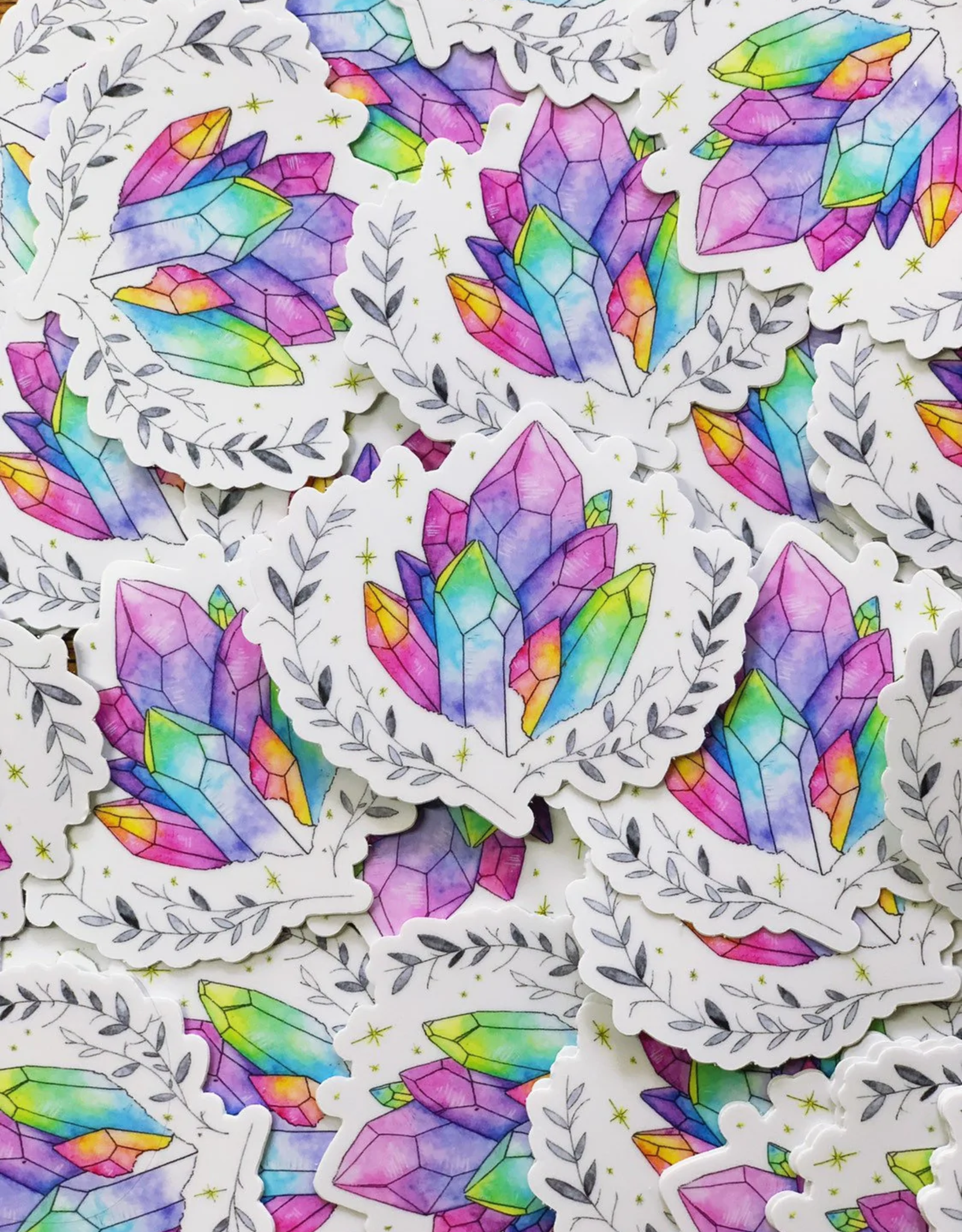 Crystal Vinyl Sticker