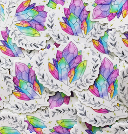 Crystal Vinyl Sticker