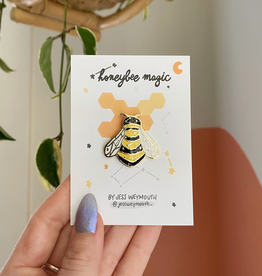 Galaxy Bee Pin