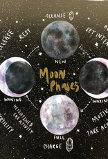 Jess Weymouth Moon Phase Chart Print