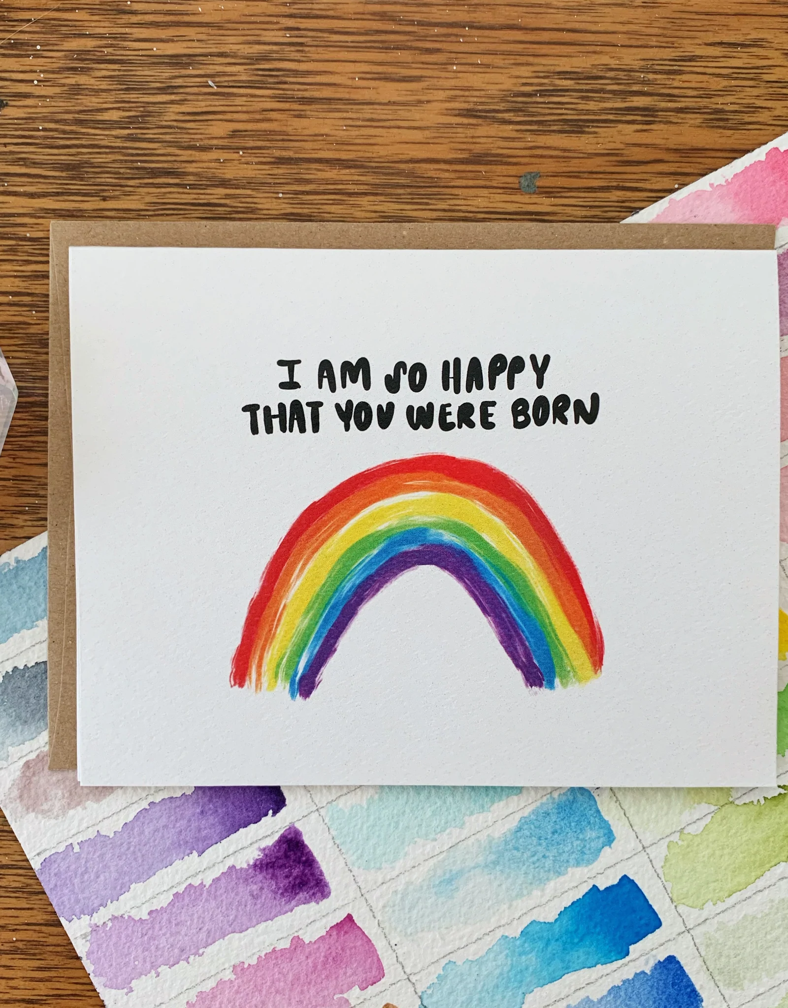 Rainbow Greeting Card
