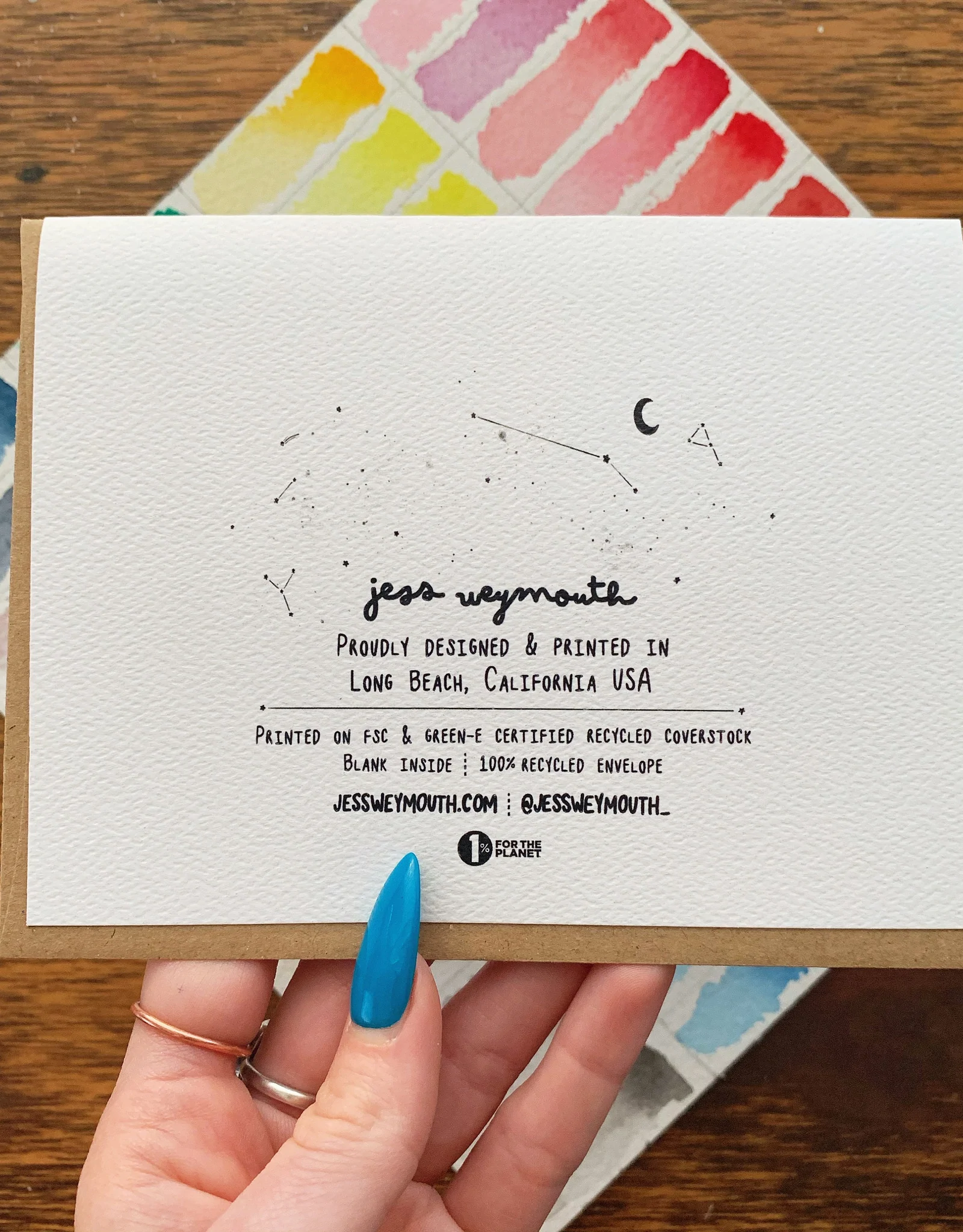 Rainbow Greeting Card