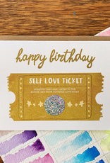 Jess Weymouth *Scratch Off Birthday Card - Gold
