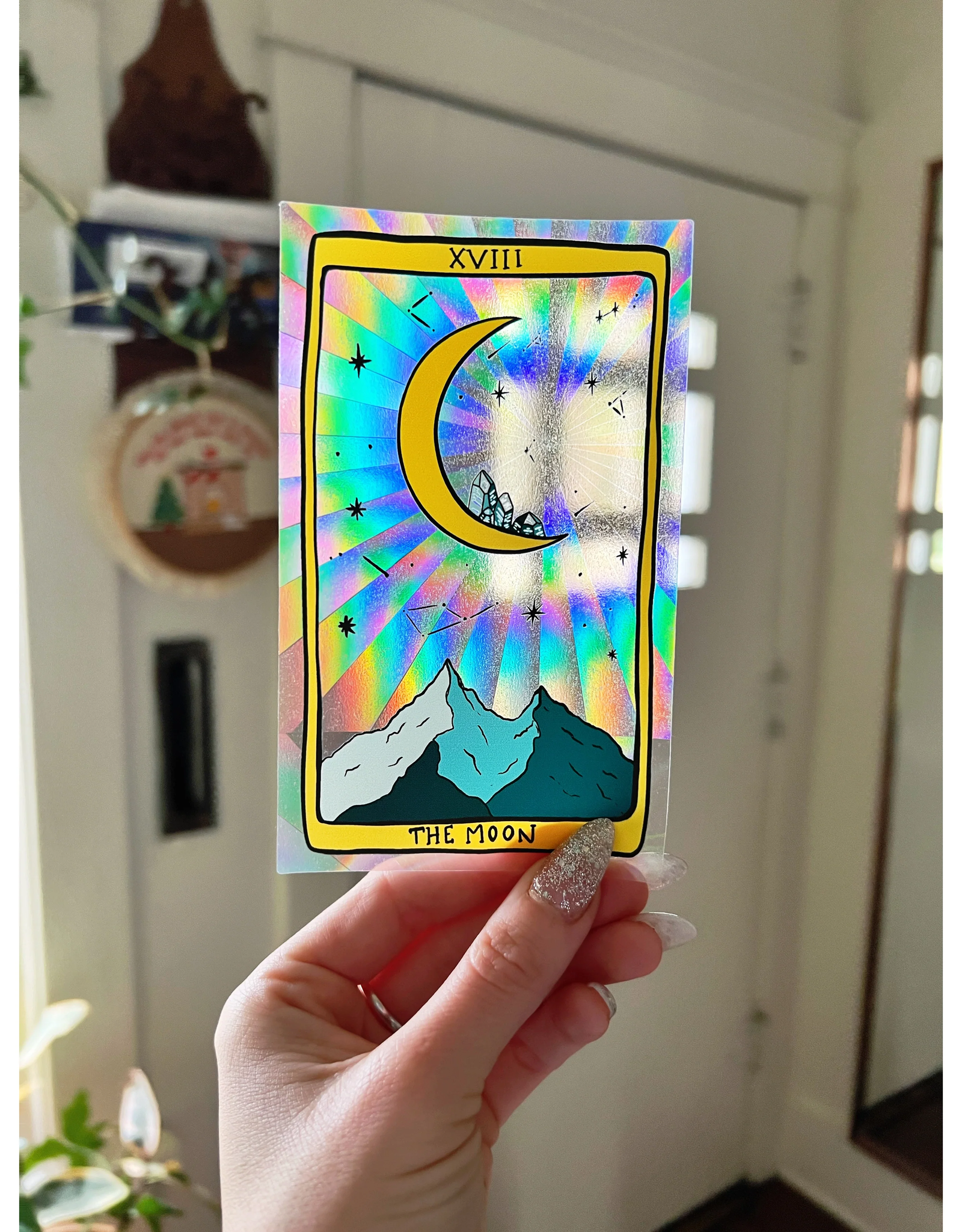 The Moon Tarot Suncatcher