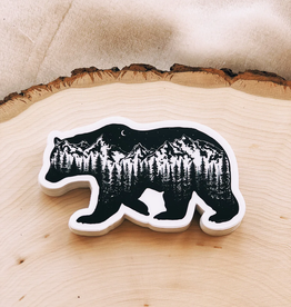 *Kaari + Co *Mountain Bear Vinyl Sticker