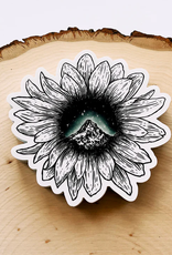 *Kaari + Co *Mountain Sunflower Vinyl Sticker