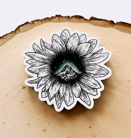 Kaari + Co *Mountain Sunflower Vinyl Sticker