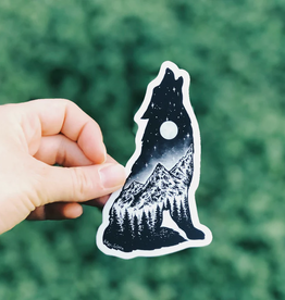 *Kaari + Co *Mountain Wolf Sticker