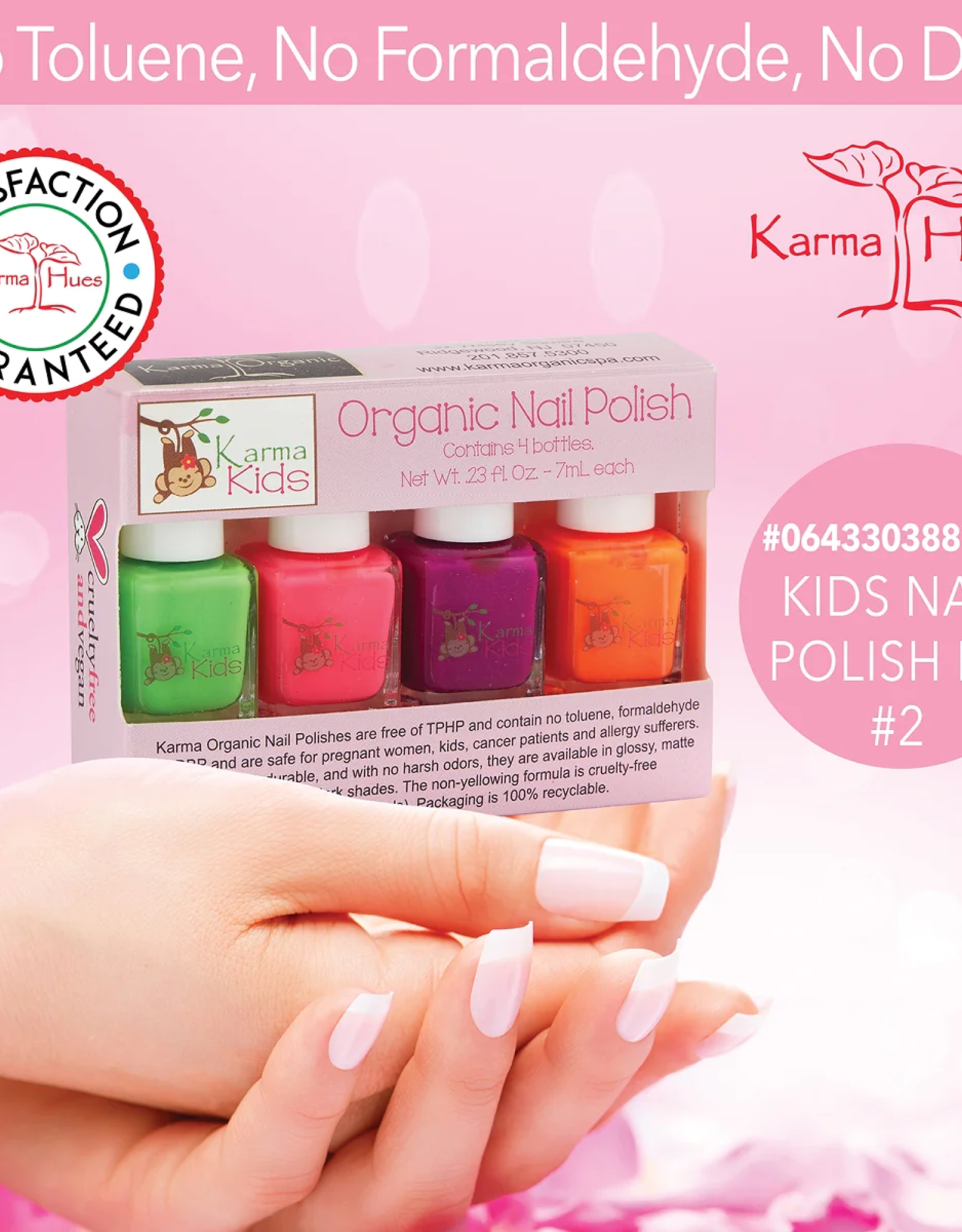 Karma Organics Kids Neon Polish Box Set