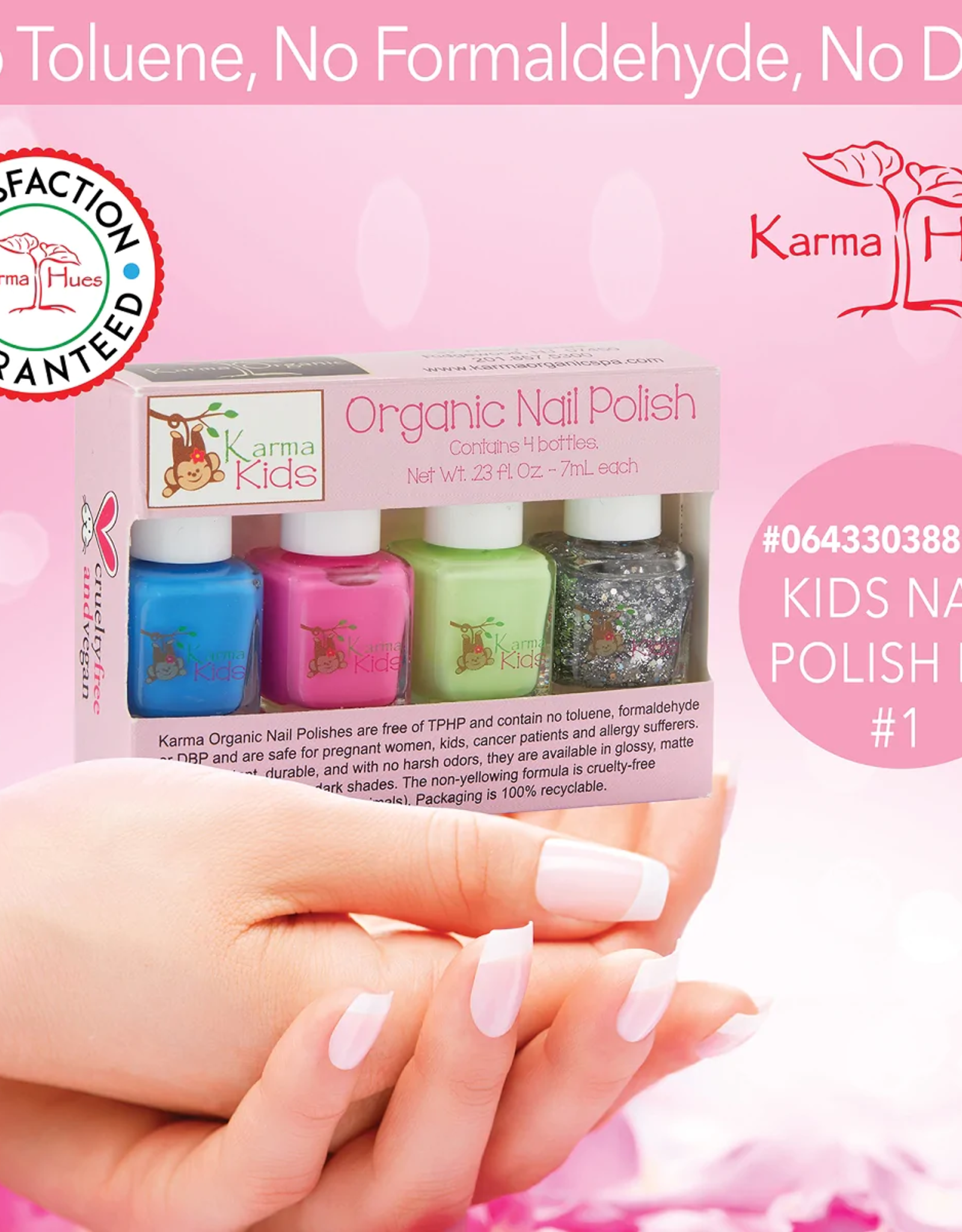 Karma Organics Kids Pastel Polish Box Set