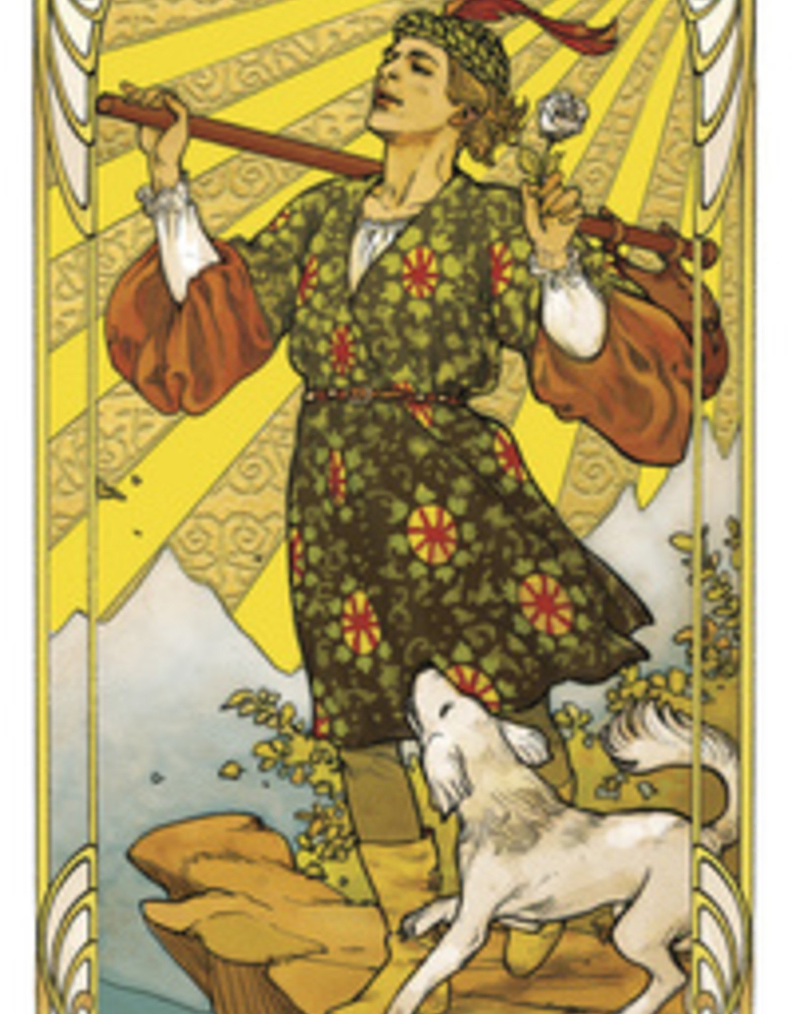 Golden Art Nouveau Tarot