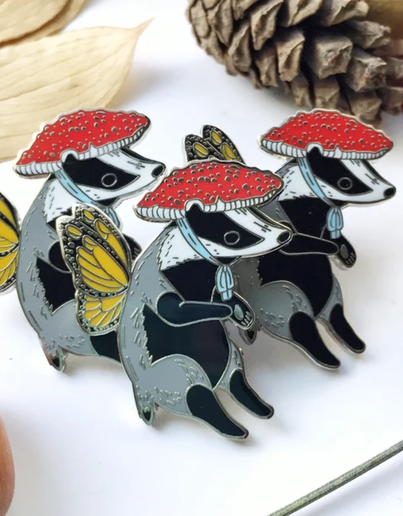 Badger Faerie Pin*
