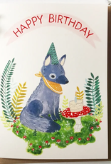 Birthday Cub Greeting Card