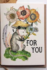 Marika Paz Illustration For You Greeting Card