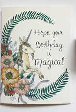 Marika Paz Illustration Magical Birthday Greeting Card