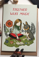 Marika Paz Illustration *Together We're Magic Greeting Card