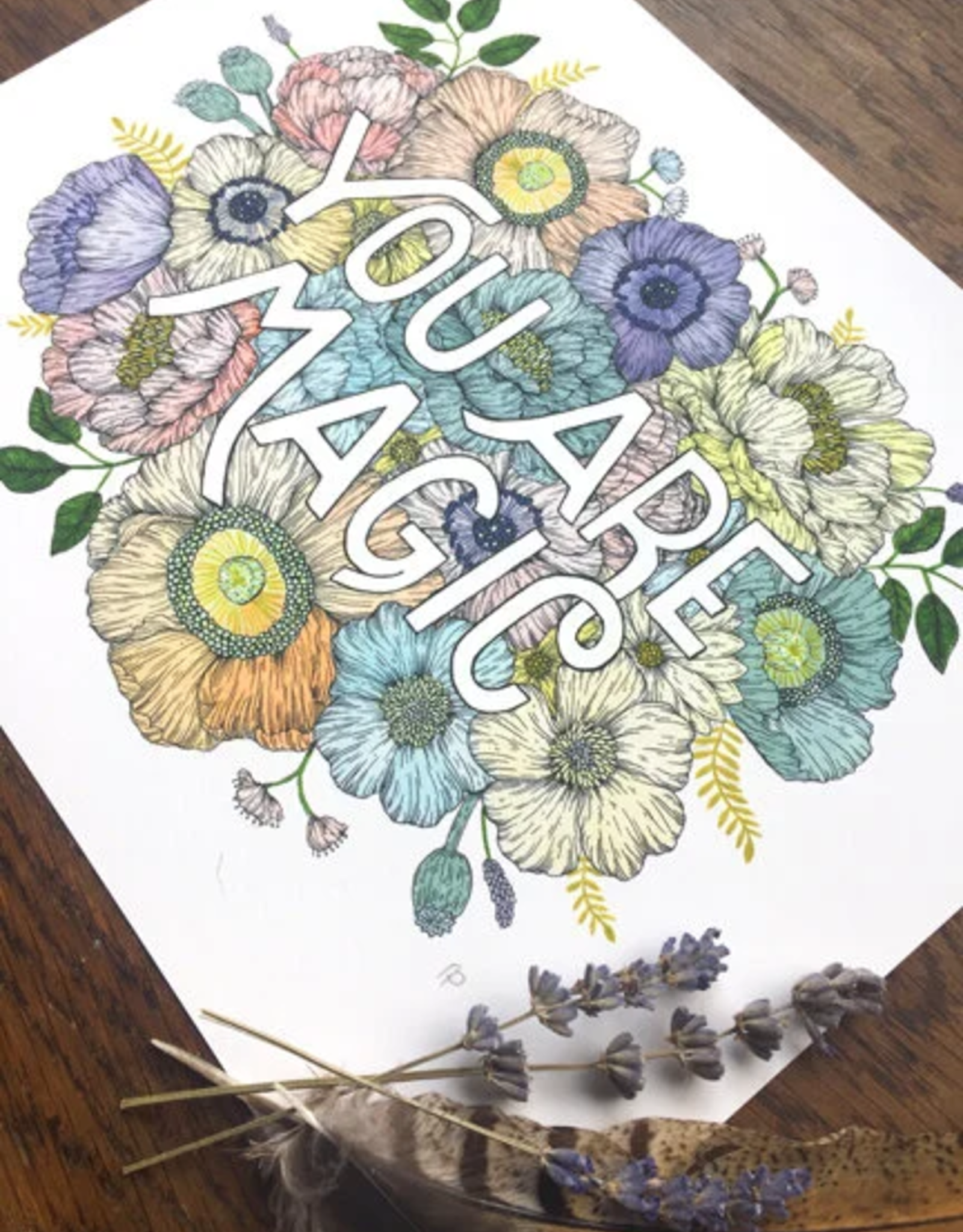 *You are Magic Greeting Card