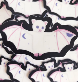 Batty Bat Matte Sticker