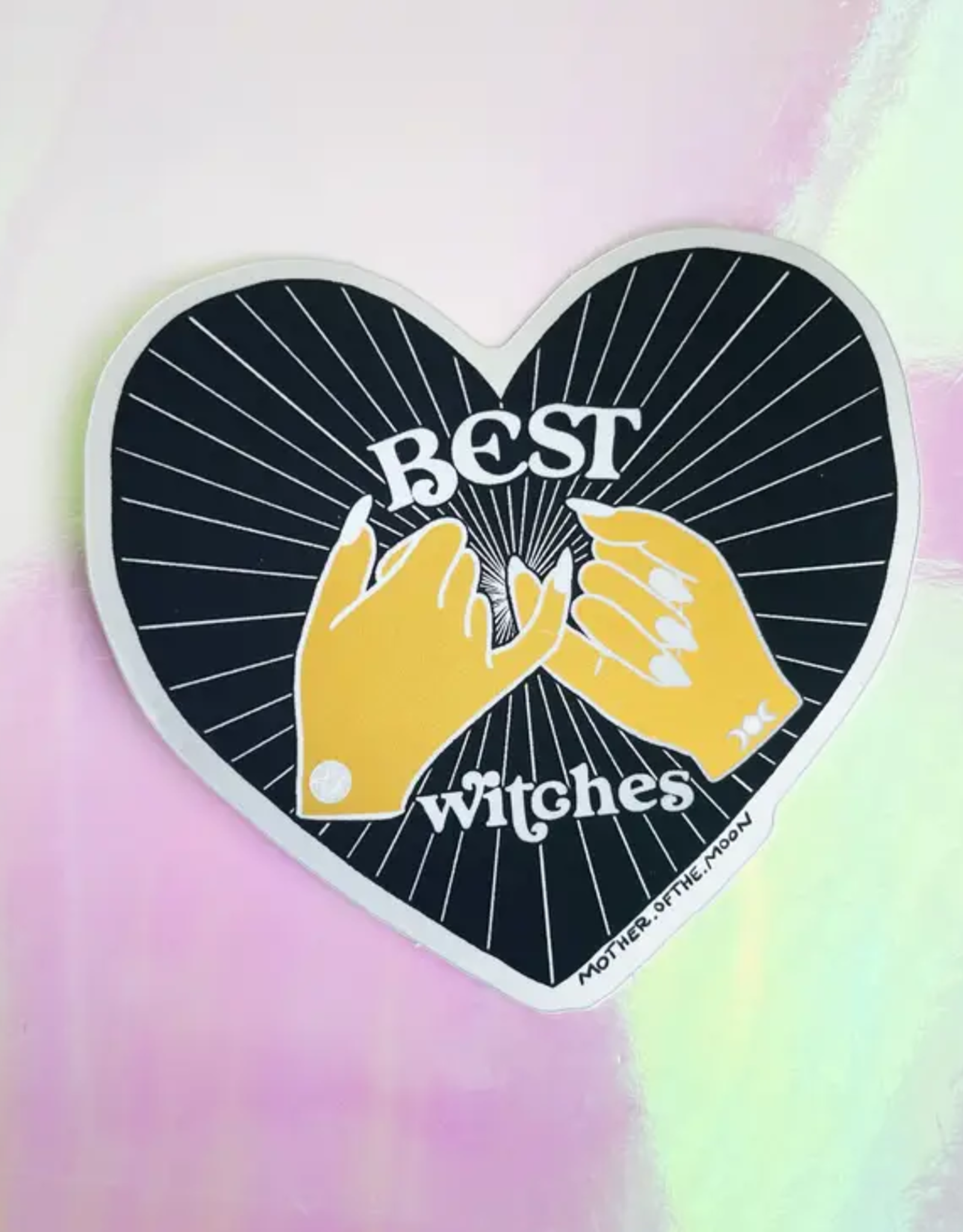 *Best Witches Matte Mirror Sticker