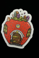 Pelham Grayson Vinyl Sticker | Strawberry Fairy House