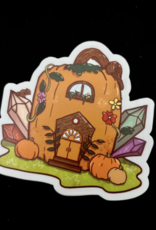 Pelham Grayson Vinyl Sticker | Pumpkin Fairy House