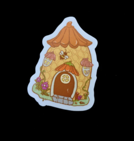 Pelham Grayson Vinyl Sticker | Honey Comb Fairy House