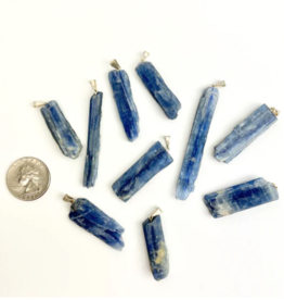 Blue Kyanite Pendant | 35-50MM | Brazil