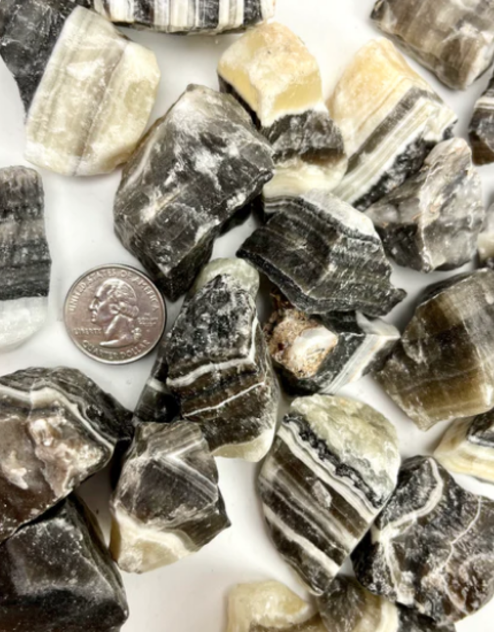 Zebra Calcite | 35-50mm | Mexico