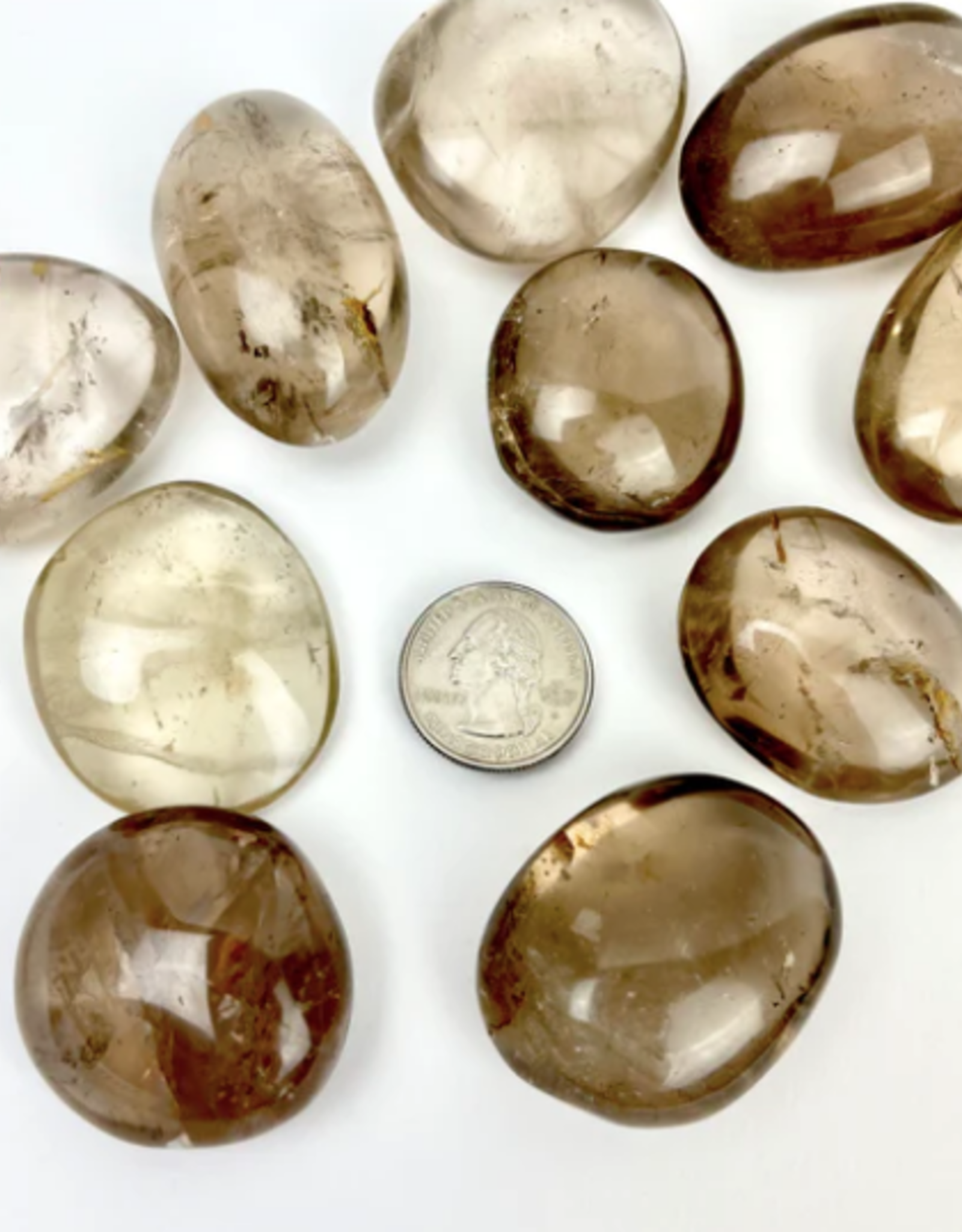 Smoky Quartz | Palmstone | 35-45mm