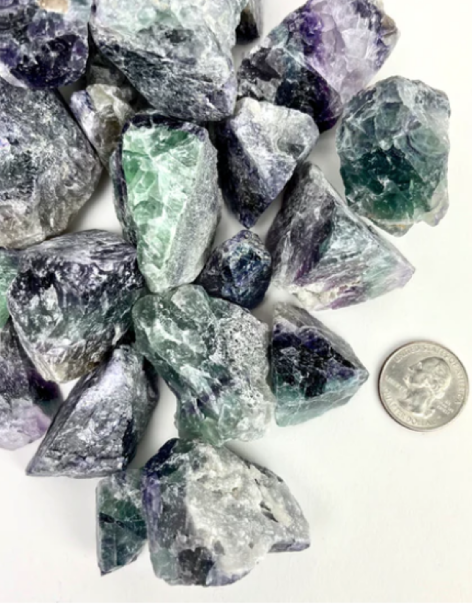Rainbow Fluorite Rough | 25-40MM | China