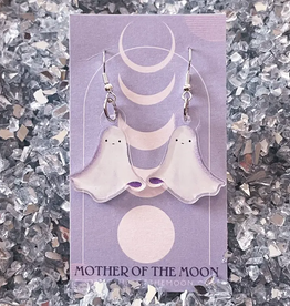 Mother of the Moon Ghostie Earrings