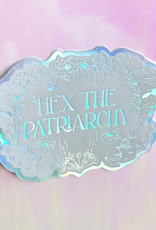 Hex the Patriarchy Holographic Sticker