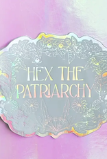 Hex the Patriarchy Holographic Sticker