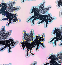 Pegasus Constellation Glitter Filler Sticker