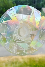 Zodiac Astrology Suncatcher Rainbow Maker Sticker Sun Catcher Window Decal