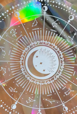 Zodiac Astrology Suncatcher Rainbow Maker Sticker Sun Catcher Window Decal
